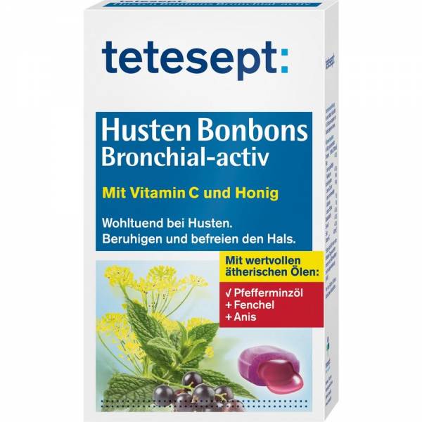 Tetesept® Hustenbonbons Bronchial-activ 100 g 