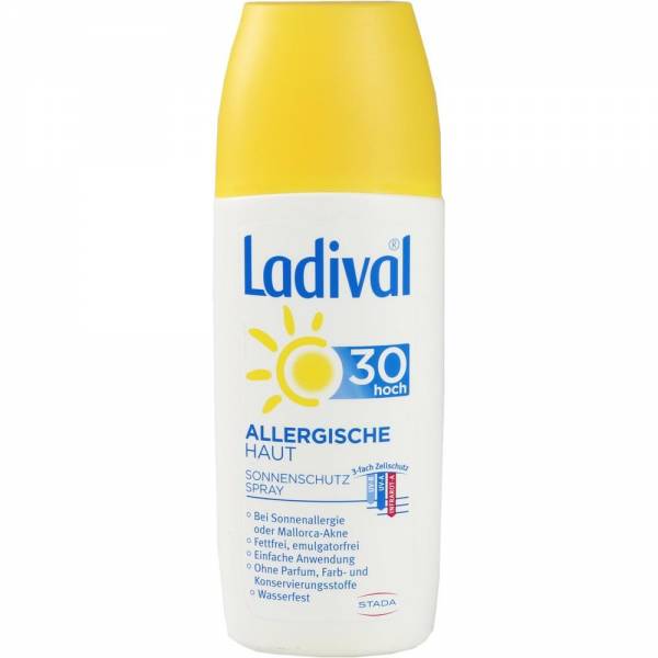Ladival LADIVAL Sonnenschutz spray für allergische Haut LSF30 150ml
