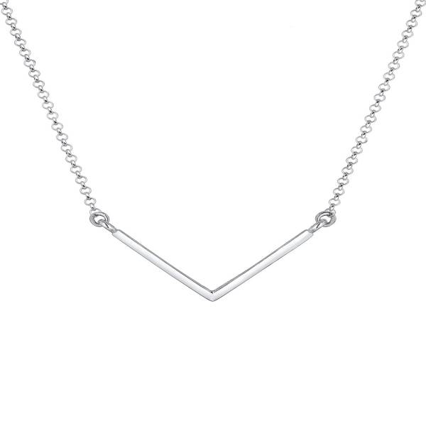 Elli Halskette V-Kette Geo Minimal Basic 925er Sterling Silber 1.0 pieces