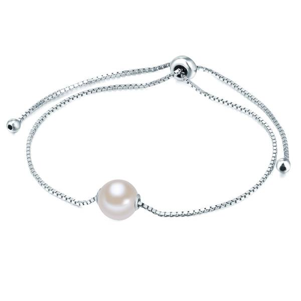 Valero Pearls Valero Pearls Armband Gelbvergoldet Süßwasser-Zuchtperle weiß Armband 1.0 pieces