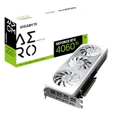 GIGABYTE GeForce RTX 4060Ti AERO OC 16GB GDDR6 Grafikkarte 2xHDMI 2xDP