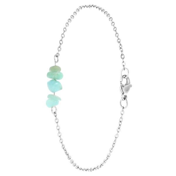 Lucardi Armband Stahl 20cm 1.0 pieces