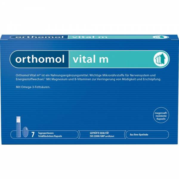 ORTHOMOL Vital M Trinkfläschchen. 7 St