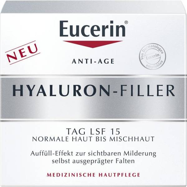 Eucerin Hyaluron-Filler Tagespflege für normale bis Mischhaut 50 ml