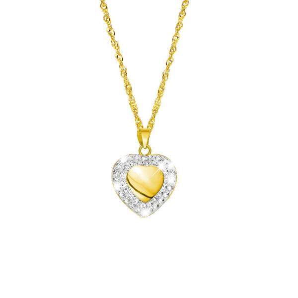 Lucardi Halskette 585 Gold - goldfarbig 1.0 pieces