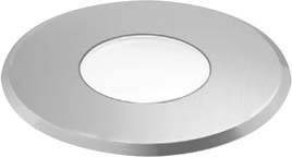 Brumberg 003900WW LED-Boden-Einbauleuchte LED Edelstahl