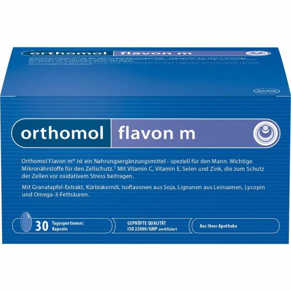 ORTHOMOL Flavon M Kapseln 30 St