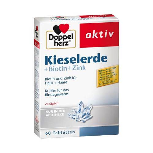 Doppelherz Kieselerde+Biotin+Zink Tabletten