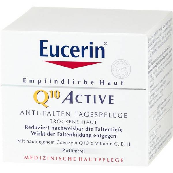 Eucerin Q10 Active Anti-Falten Tagespflege für trockene Haut