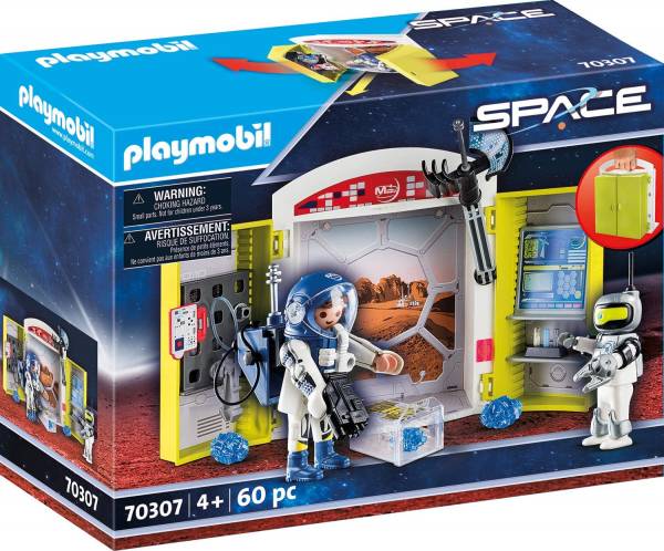 Playmobil 70307 - space spielbox in der raumstation, ab 4 jahren