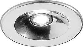 Brumberg 00P3605B LED-Einbauleuchte LED 1W Chrom