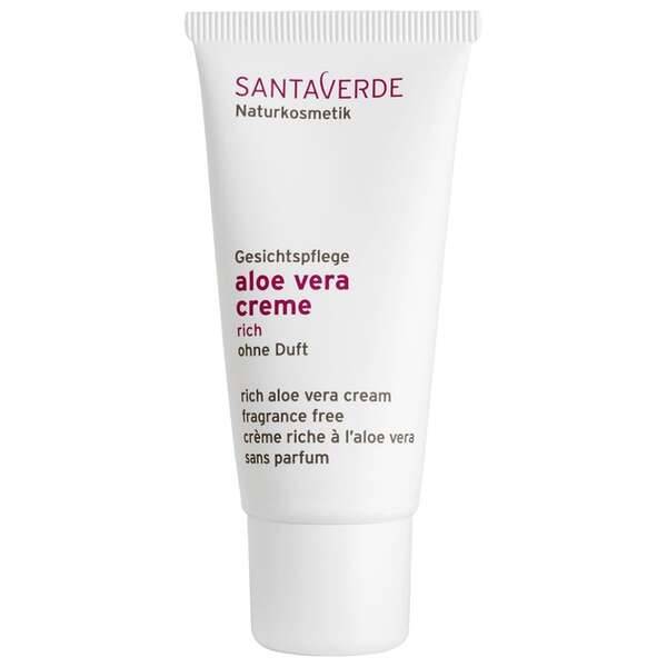 Santaverde Gesichtspflege Santaverde Gesichtspflege Aloe Vera Creme Rich ohne Duft Gesichtscreme 30.0 ml