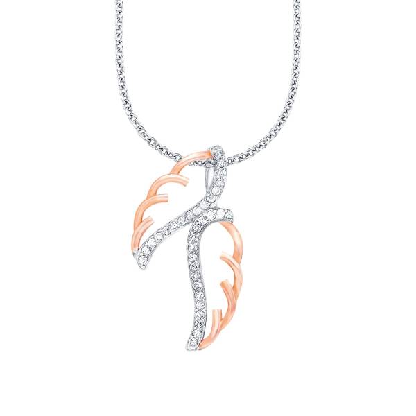 amor Kette mit Anhänger für Damen, 925 Sterling Silber, Zirkonia synth. | Flügel Halskette 1.0 pieces