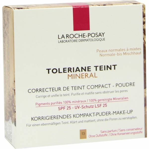 LA Roche-Posay Toleriane Teint Mineral Kompakt-Puder Beige Samble Nr. 13 9 g