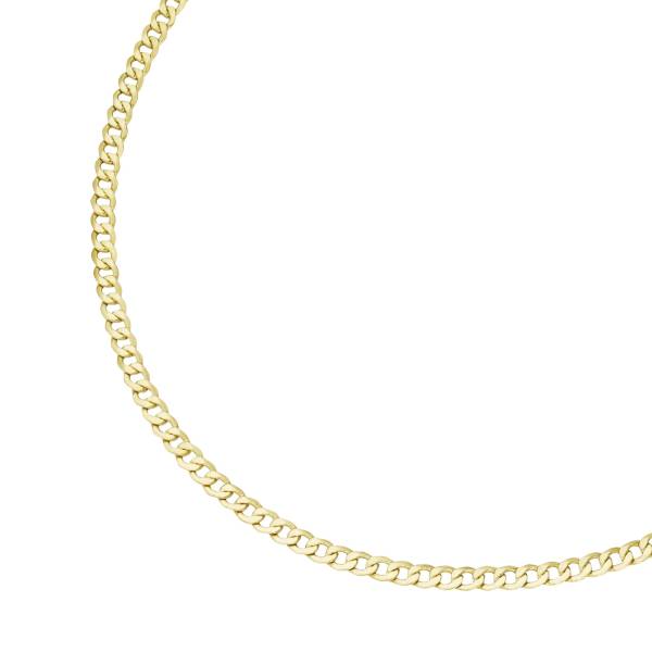Luigi Merano Kette Panzerkette, Gold 585 Halskette 1.0 pieces