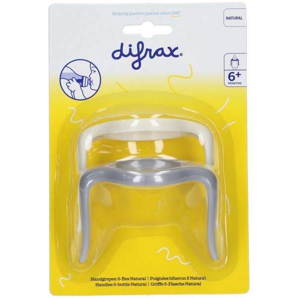 difrax Handgriffe für die S-Babyflasche Natural 6m