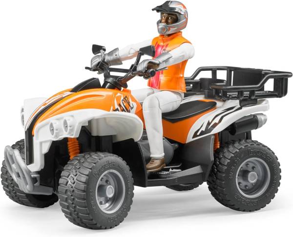 Bruder 63000 bworld Quad mit Fahrer
