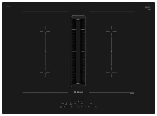 Bosch PVQ711GA7 Serie 6 Induktionskochfeld mit integriertem Abzugsmodul