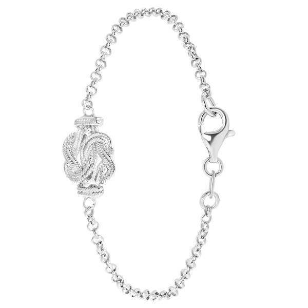 Lucardi Armband 925 Silber - silbern 1.0 pieces