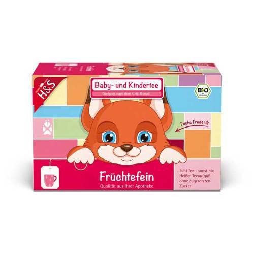 H&S Bio Baby- und Kindertee Früchtefein Filterbeutel