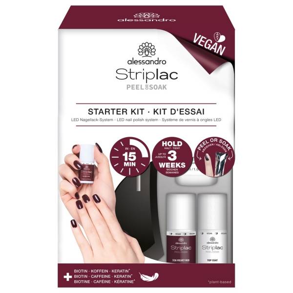 Alessandro Striplac Starter Kit - Vegan UV-Nagellack 1.0 pieces