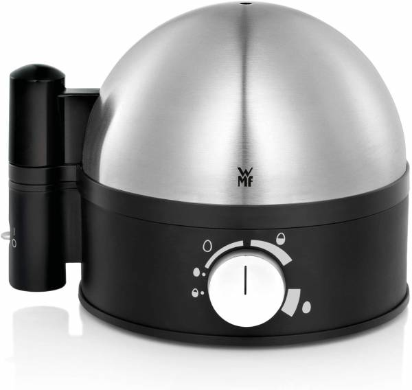 WMF Stelio Eierkocher Edelstahl, Eierkocher 1 Ei -7 Eier, 380 Watt, Härtegradeinstellung, Fortkochst
