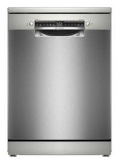 Bosch freistehender Geschirrspüler Serie 4, Silver Inox, 60 cm, SMS4HTI00E